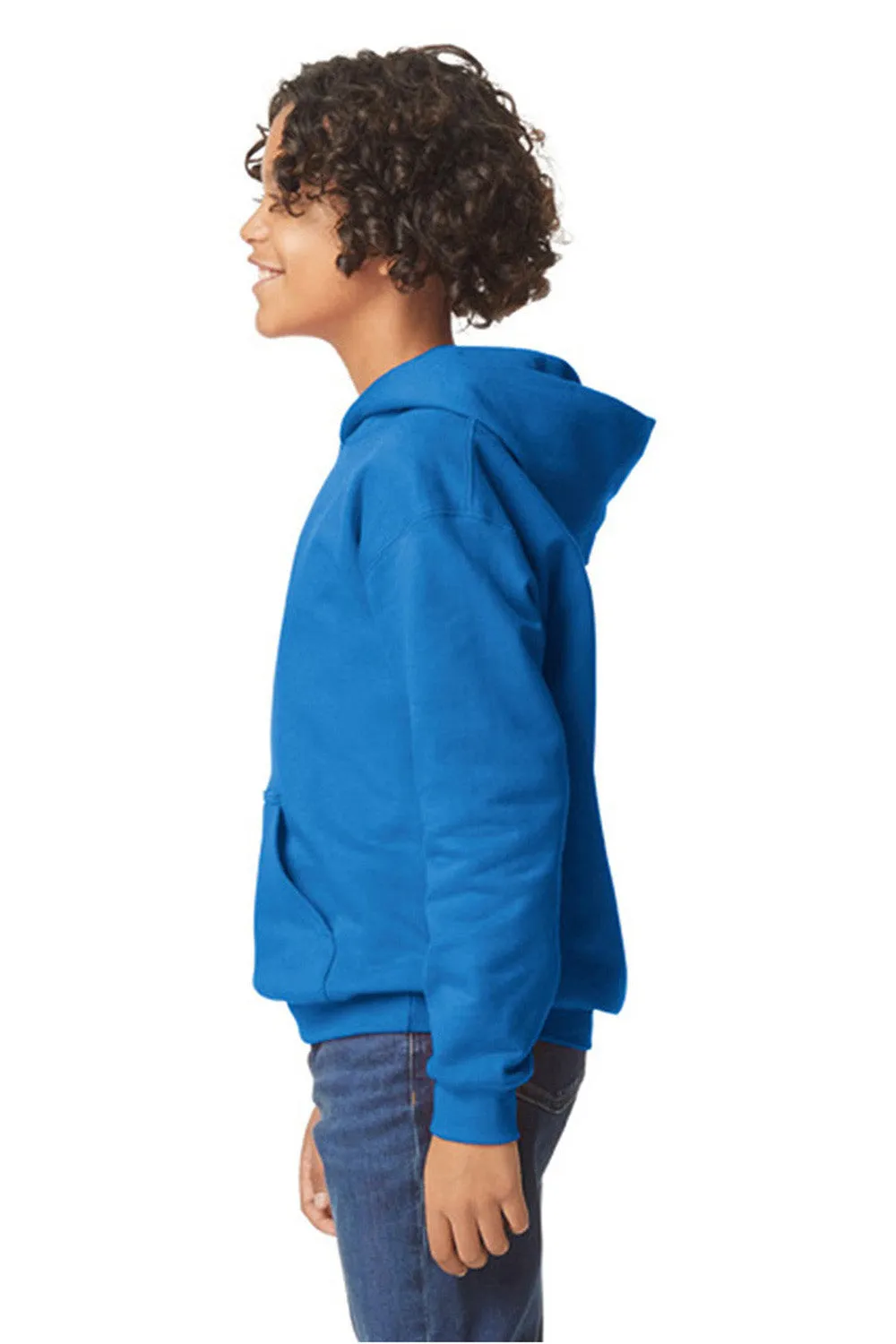 Gildan Jugend-Softstyle Kapuzenpullover Hoodie mit Kangaroo-Tasche - Königsblau