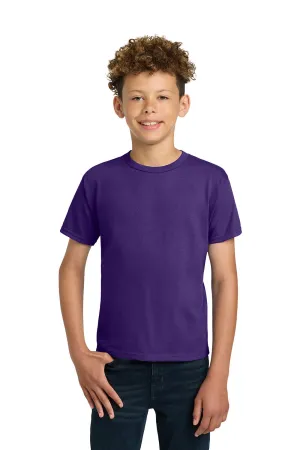 Gildan Youth Ultra Kurzarm Rundhals T-Shirt - Lila
