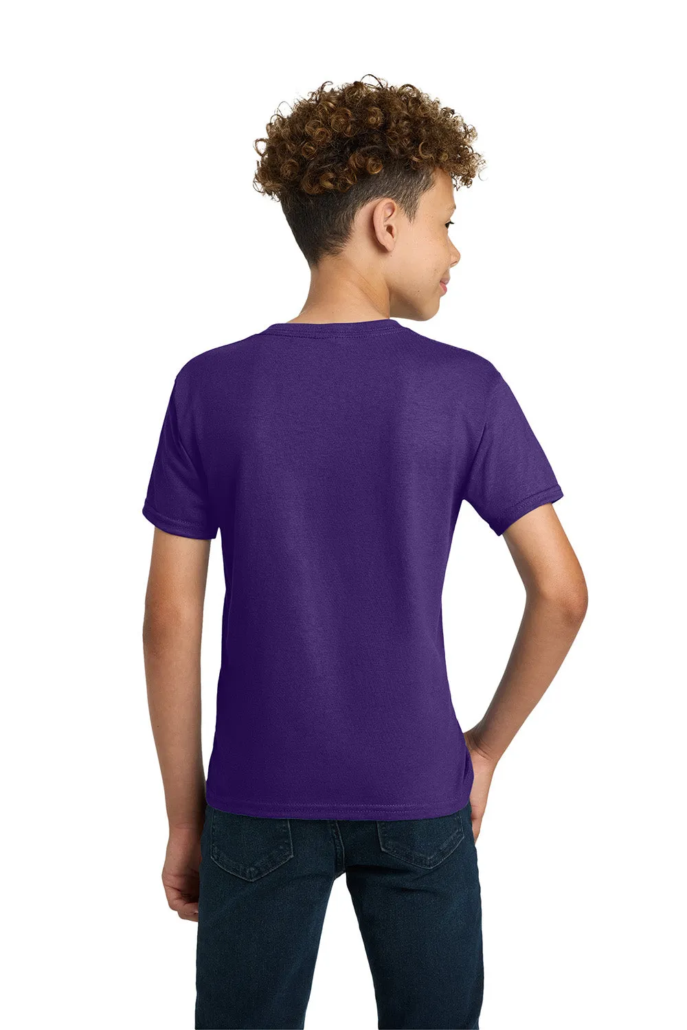 Gildan Youth Ultra Kurzarm Rundhals T-Shirt - Lila
