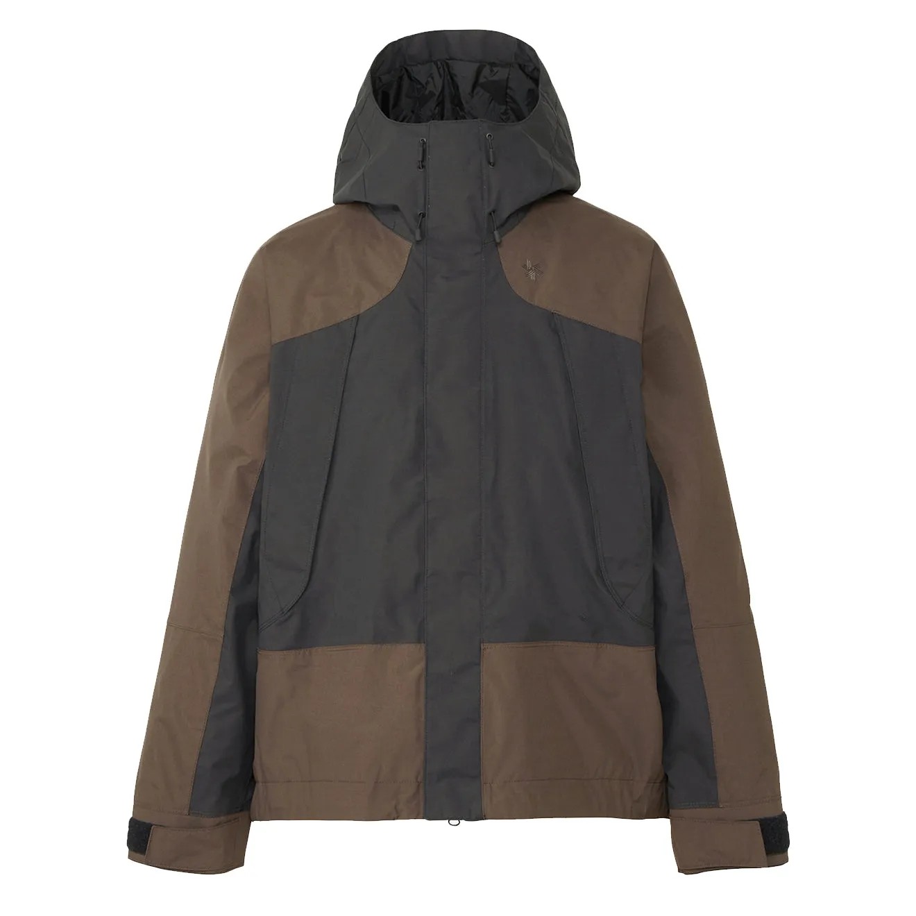Goldwin Pertex Unlimited 2L Jacke Jetbraun / Schwarz