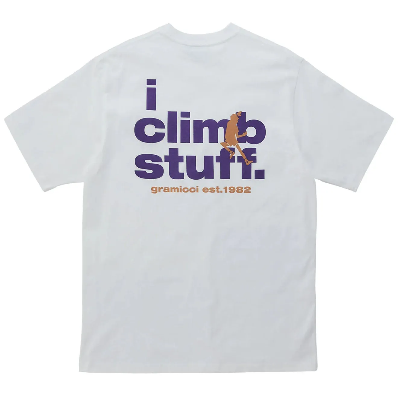 Gramicci I Climb Stuff T-Shirt Weiß Gramicci Kleidung