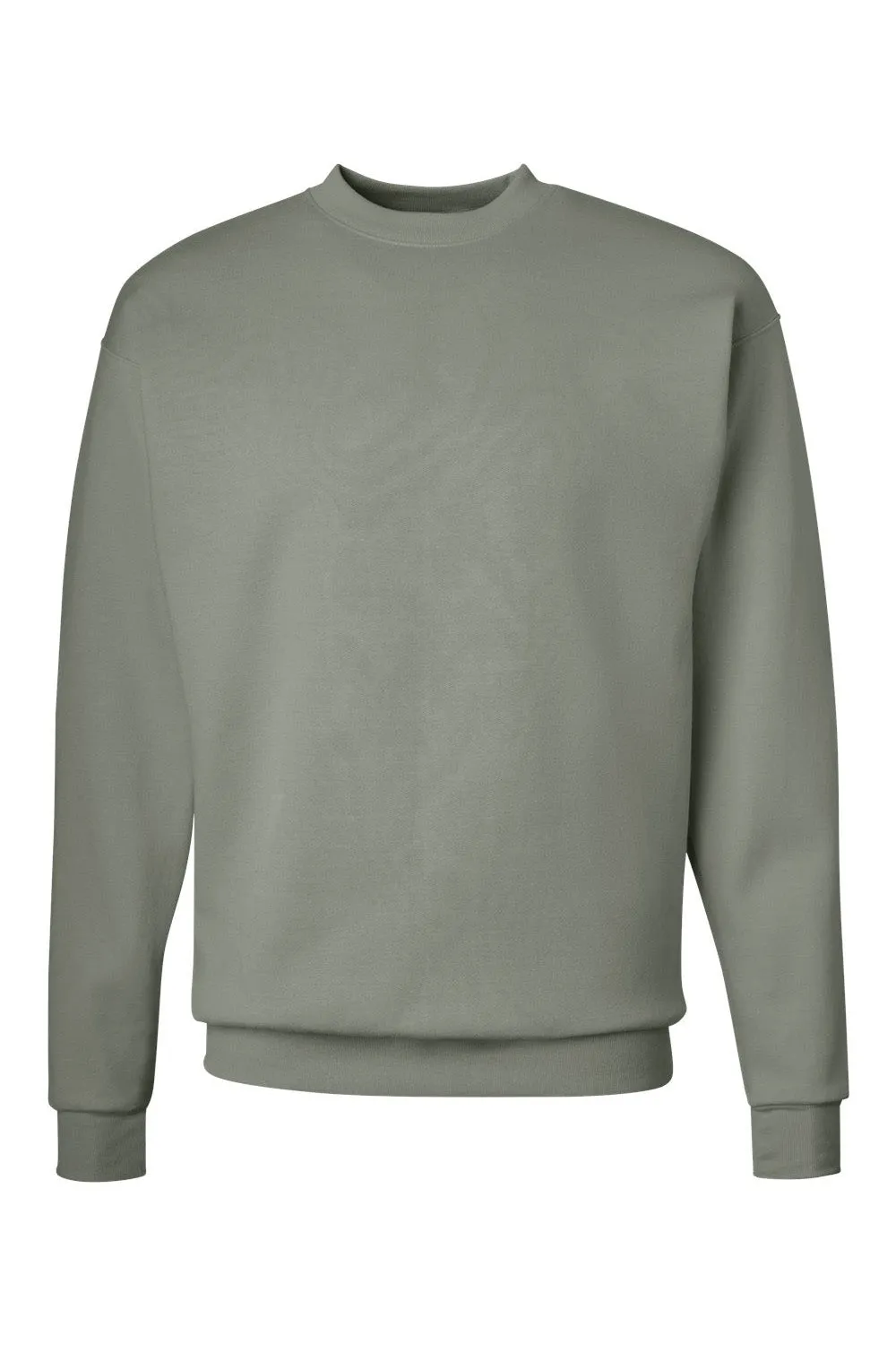 Hanes Herren EcoSmart Print Pro XP pillingresistente Fleece-Crewneck-Sweatshirt - Steinwäsche Grün