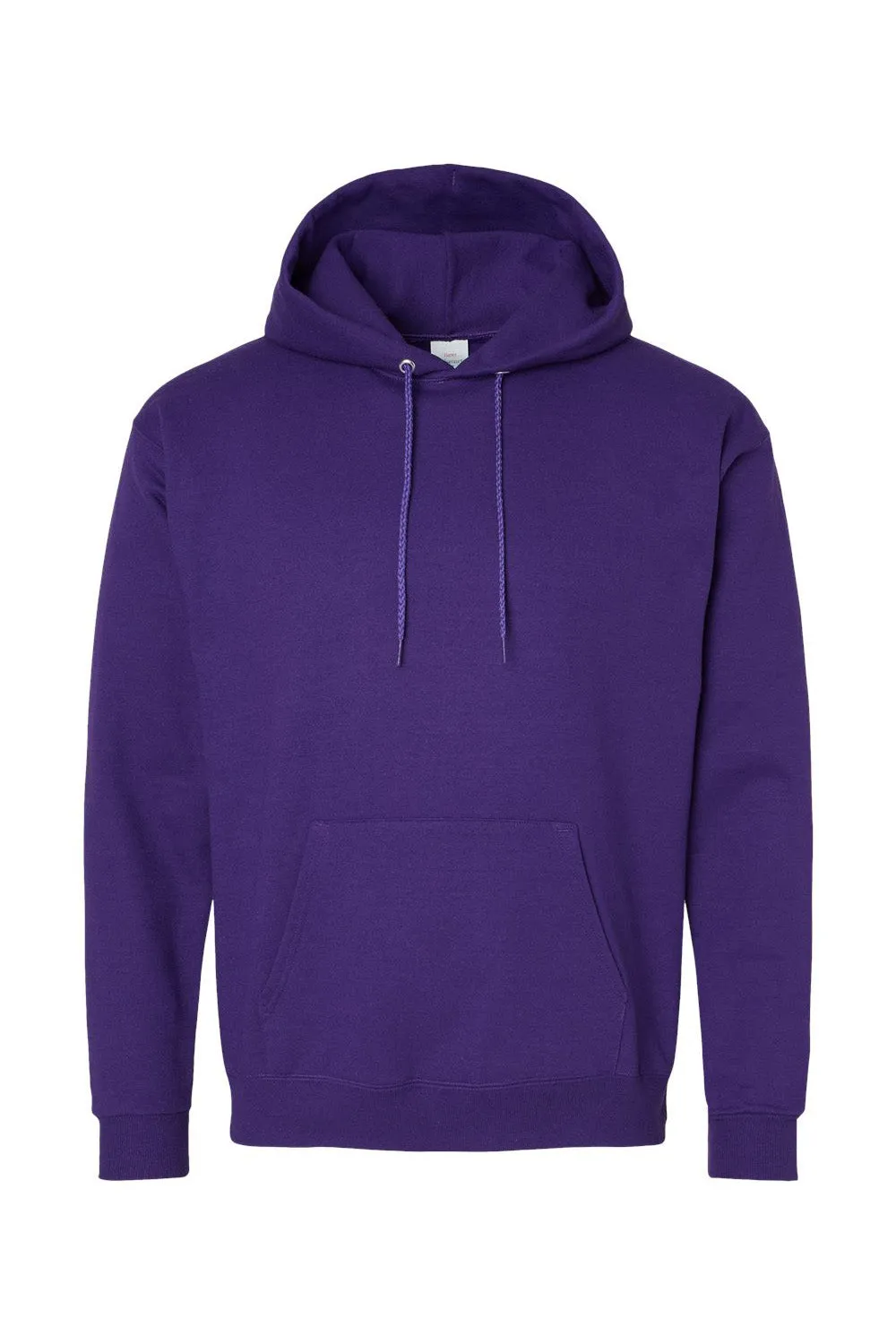Hanes Herren EcoSmart Print Pro XP pillresistente Kapuzenpullover Hoodie mit Beuteltasche - Athletic Purple