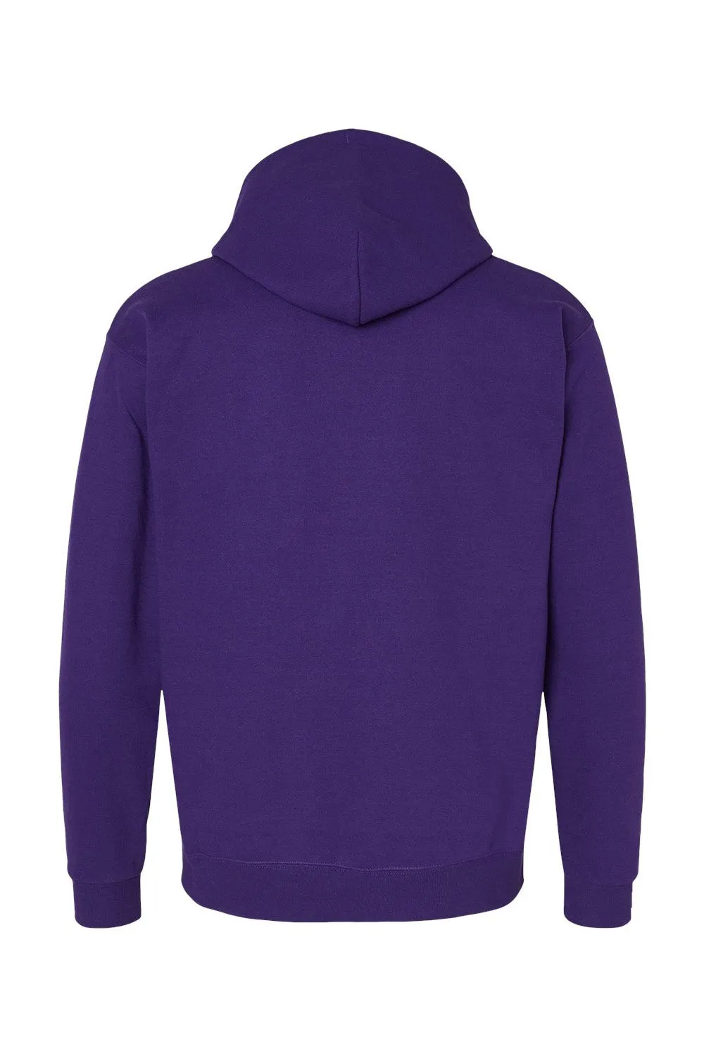 Hanes Herren EcoSmart Print Pro XP pillresistente Kapuzenpullover Hoodie mit Beuteltasche - Athletic Purple