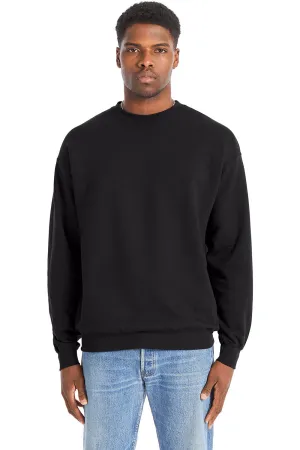 Hanes Herren Perfect Sweats Crewneck Sweatshirt - Schwarz