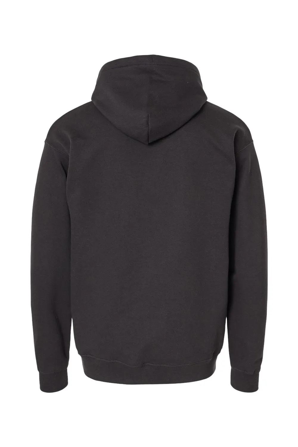 Hanes Herren Perfekter Sweatshirt Kapuzenpullover mit Kangaroo-Tasche - Schwarz