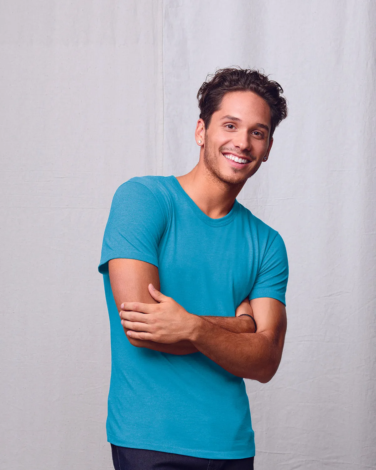 Hanes MO100 Herren T-Shirt aus Modal Triblend