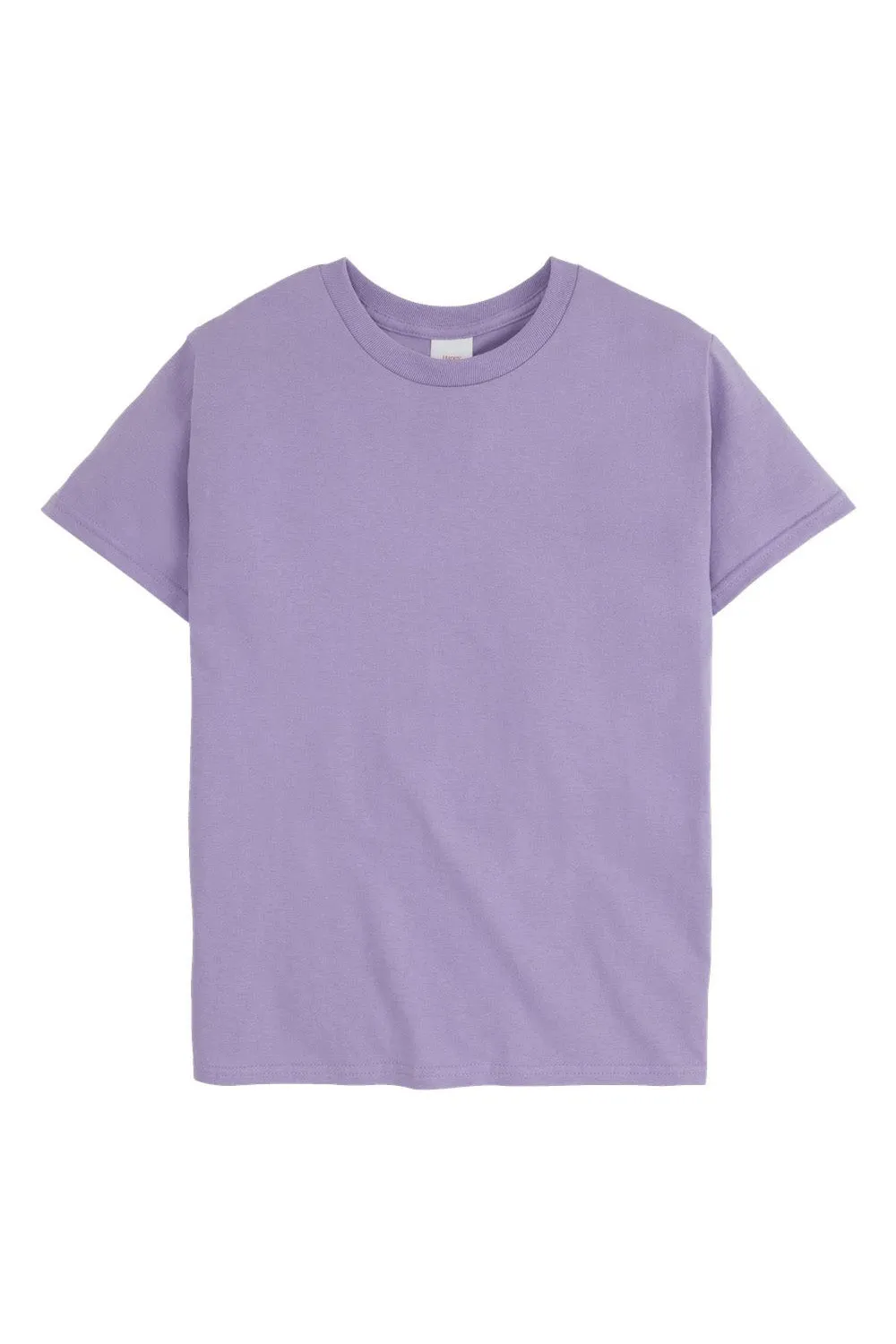 Hanes Youth ComfortSoft Kurzarm Rundhals T-Shirt - Lavendel Lila