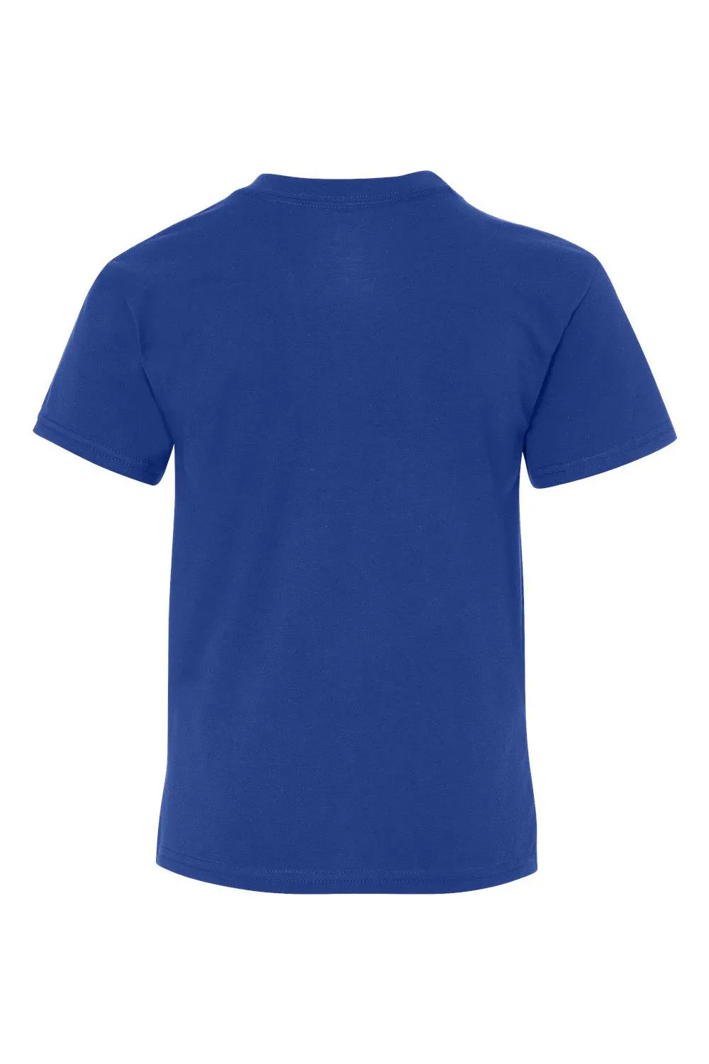 Hanes Youth Nano-T Kurzarm Rundhals T-Shirt - Tiefes Königsblau