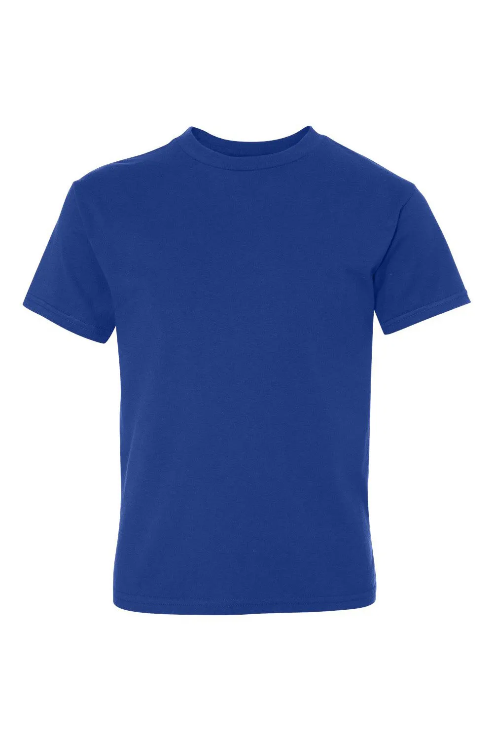 Hanes Youth Nano-T Kurzarm Rundhals T-Shirt - Tiefes Königsblau