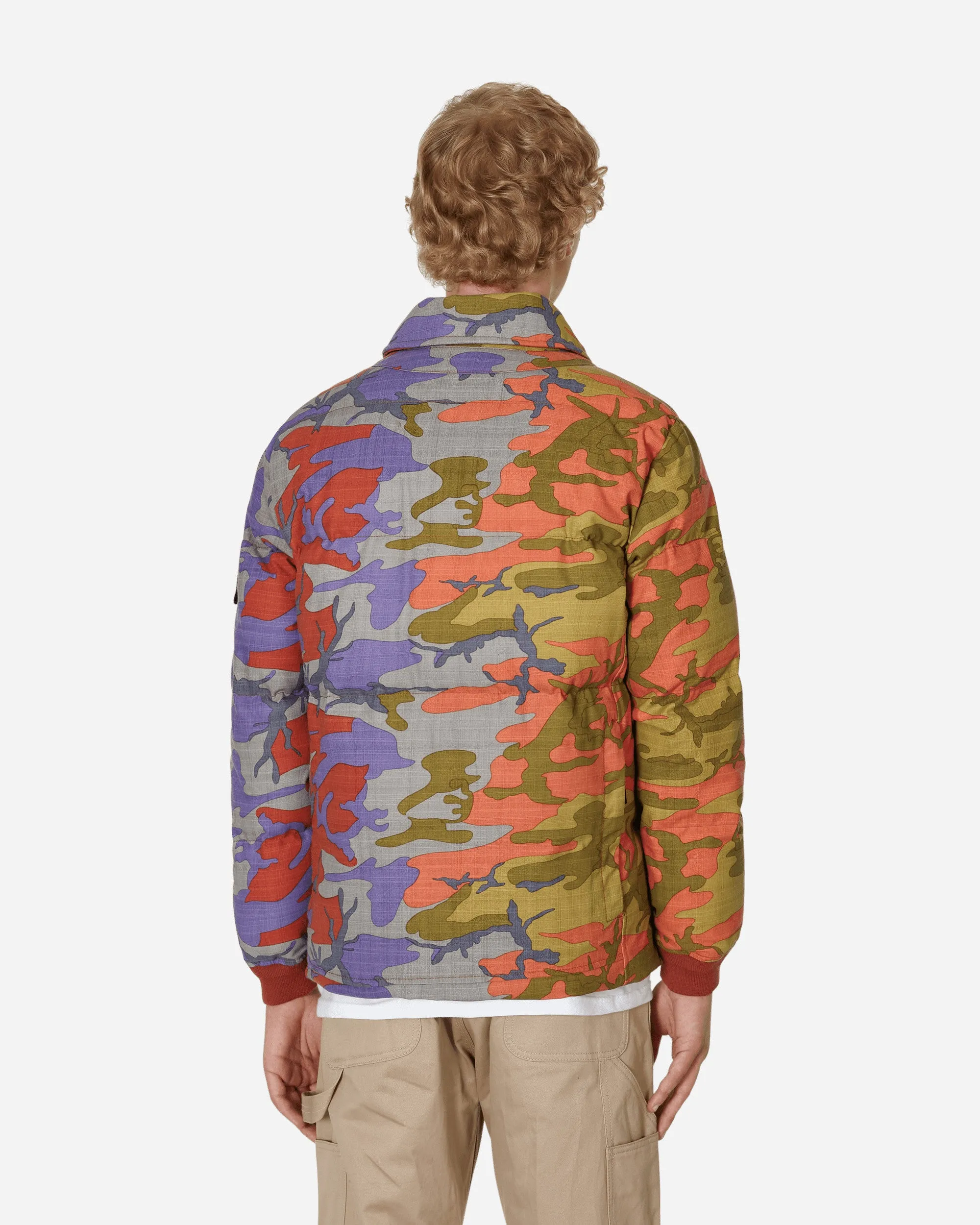 Heritage Camo Ripstop-Nylon-Daunenjacke Mehrfarbig