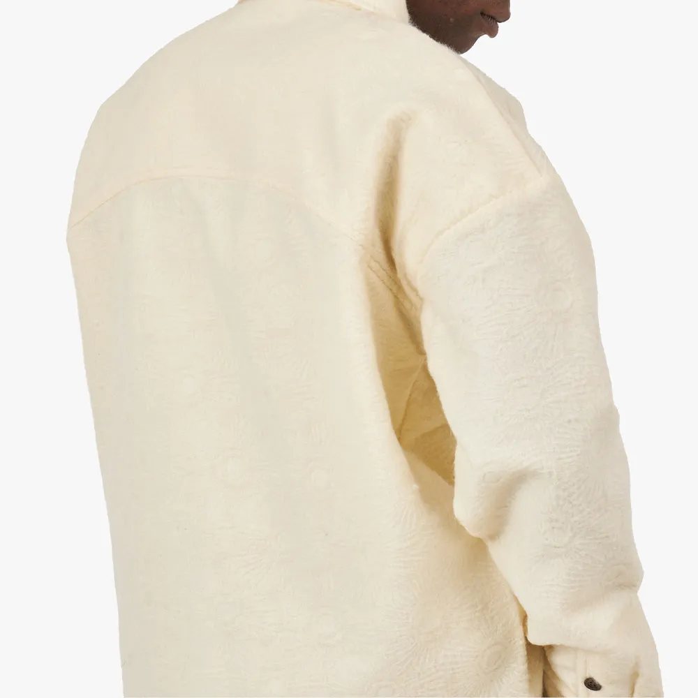 Honor The Gift Blumenbedrucktes Shirt / Creme