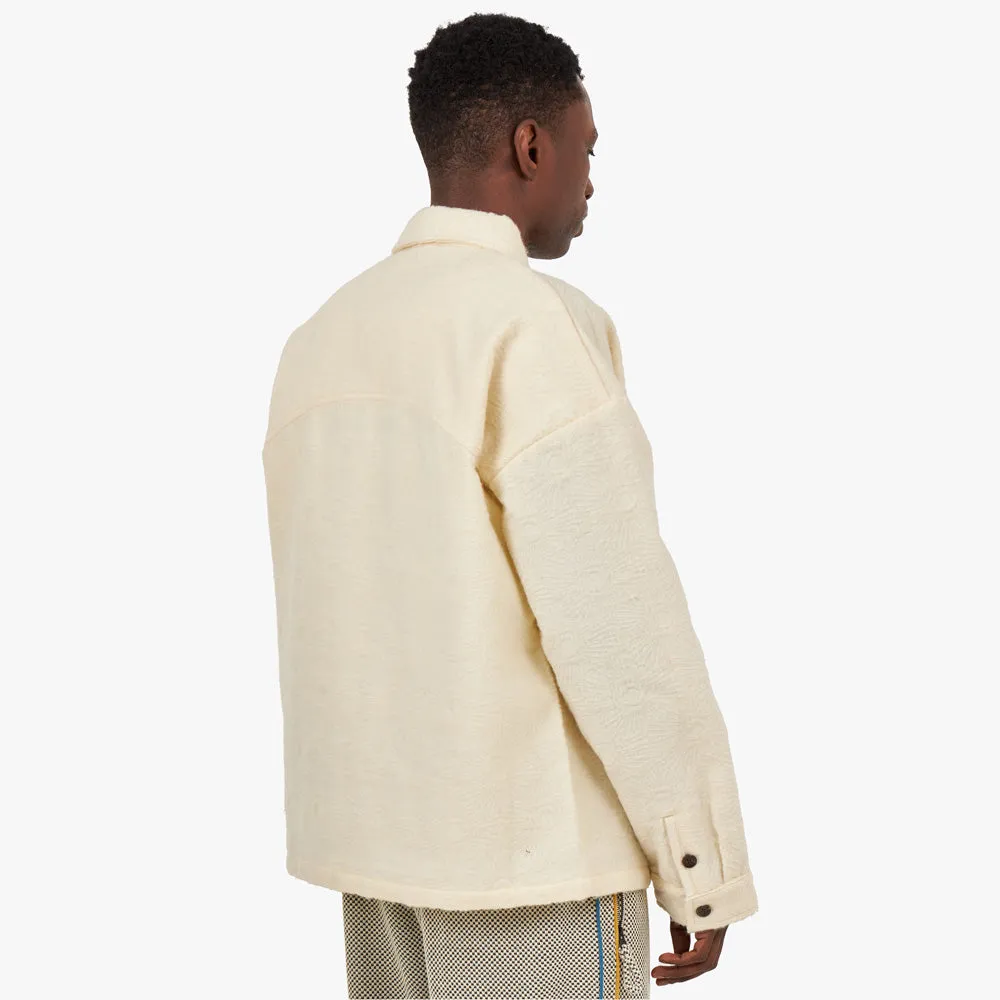 Honor The Gift Blumenbedrucktes Shirt / Creme