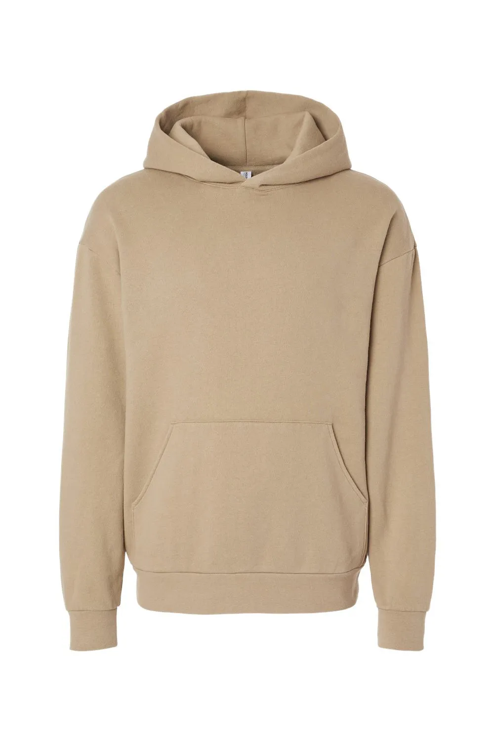 Independent Trading Company Herren Kapuzenpullover Hoodie mit Kangaroo-Tasche - Sandstein Braun