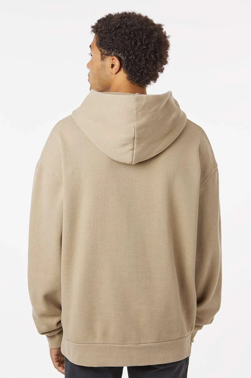 Independent Trading Company Herren Kapuzenpullover Hoodie mit Kangaroo-Tasche - Sandstein Braun
