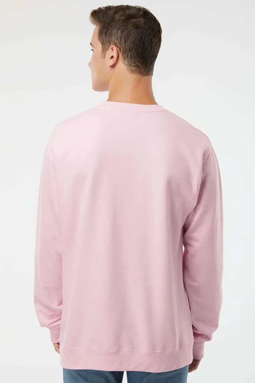 Independent Trading Company Herren Rundhalspullover - Hellrosa
