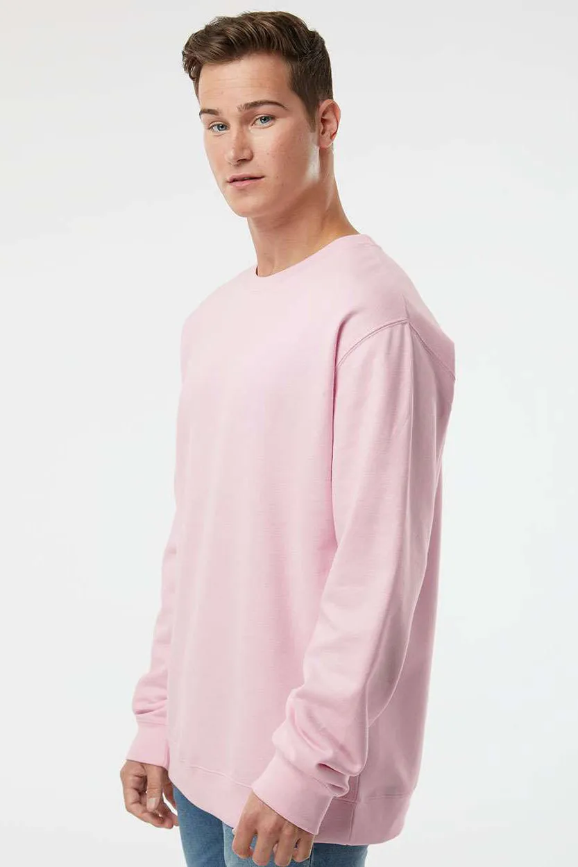 Independent Trading Company Herren Rundhalspullover - Hellrosa