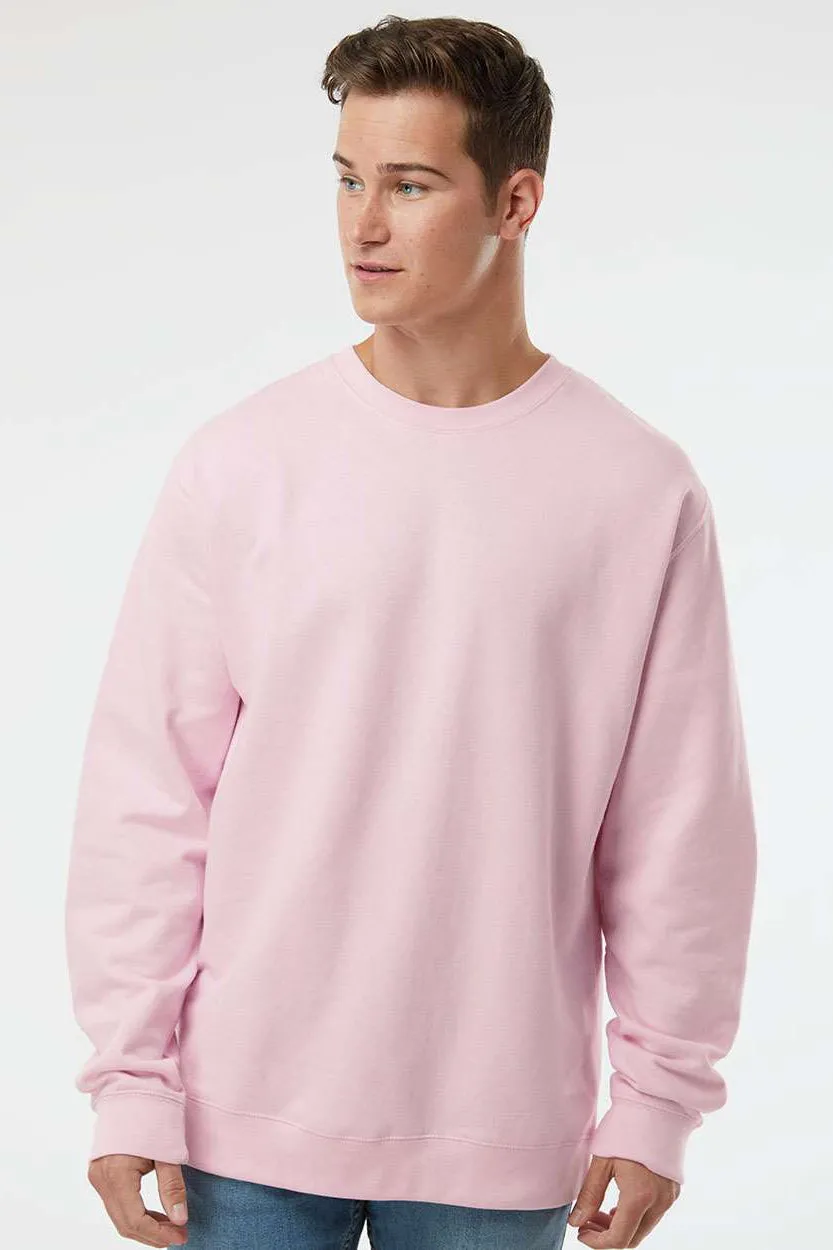 Independent Trading Company Herren Rundhalspullover - Hellrosa