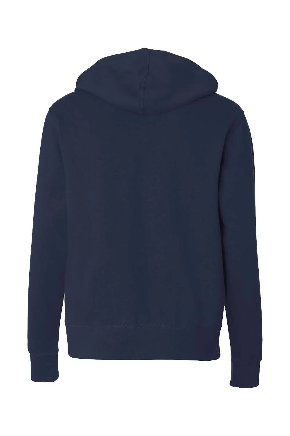 Independent Trading Company Herren Kapuzenpullover mit Reißverschluss und Taschen - Klassisches Marineblau