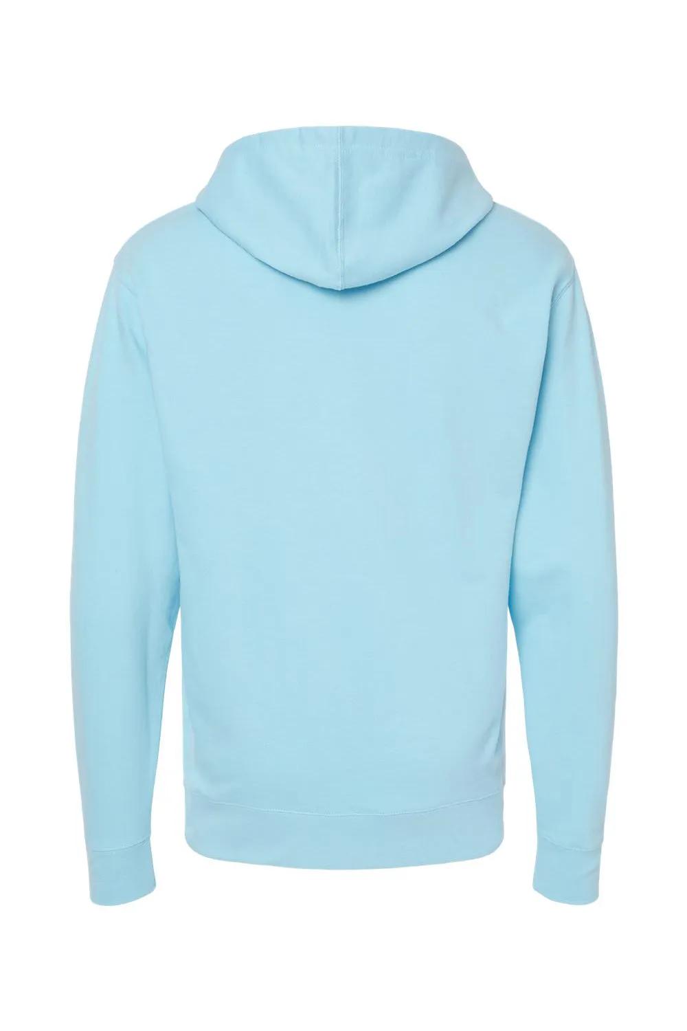 Independent Trading Company Herren Kapuzenpullover Hoodie mit Kangaroo-Tasche - Aquamarin