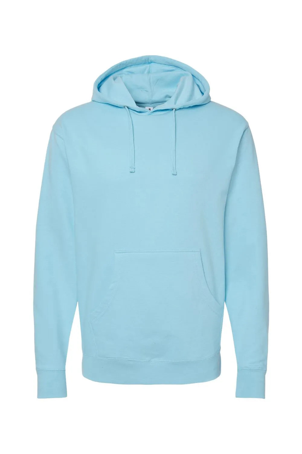Independent Trading Company Herren Kapuzenpullover Hoodie mit Kangaroo-Tasche - Aquamarin