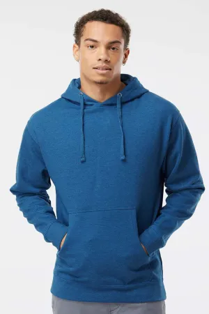 Independent Trading Company Herren Kapuzenpullover mit Kangaroo-Tasche - Heather Royalblau