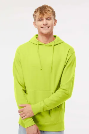 Independent Trading Company Herren Kapuzenpullover Hoodie mit Kangaroo-Tasche - Sicherheitsgelb