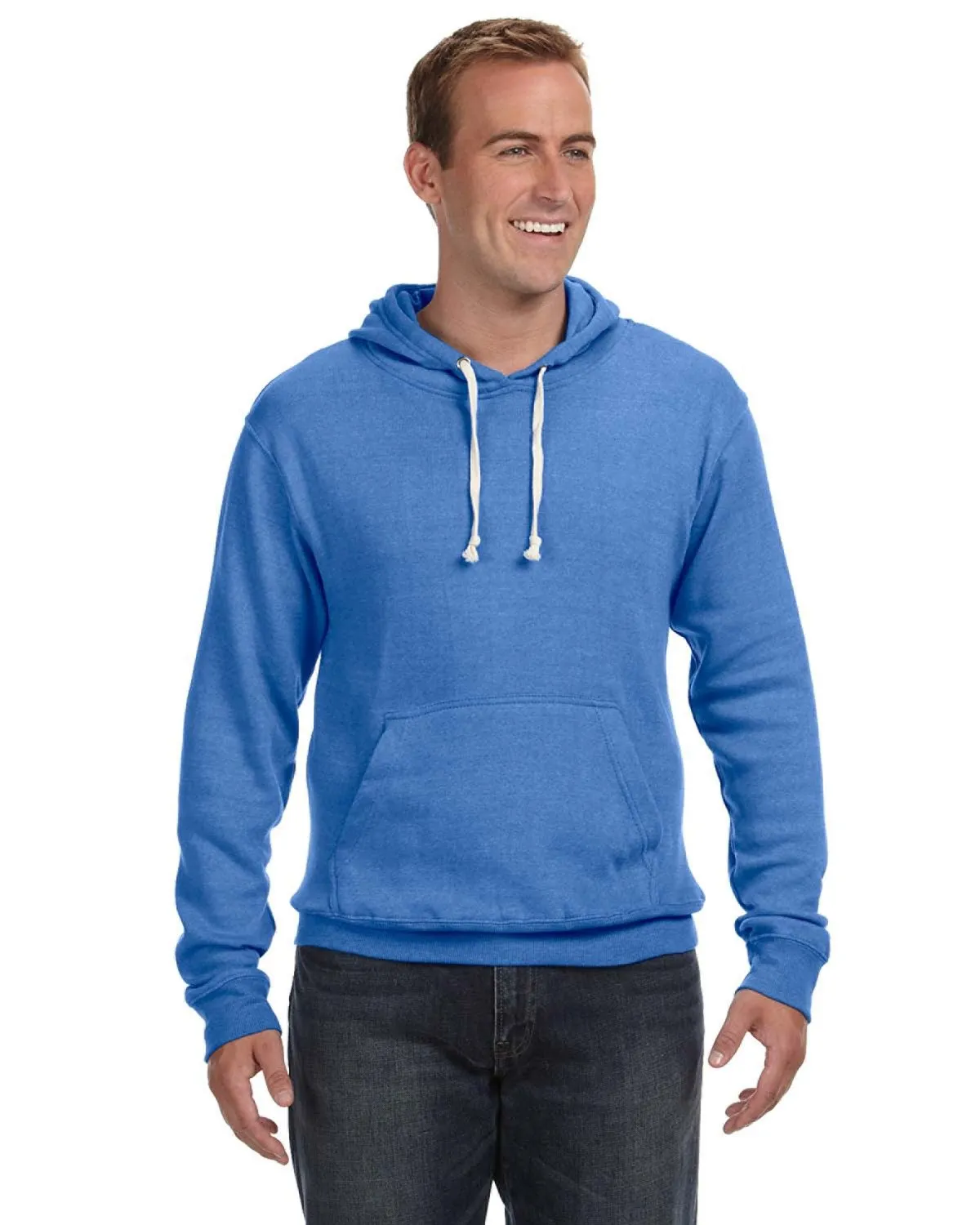 J America JA8871 Erwachsenen Triblend Pullover Fleece Kapuzenpullover