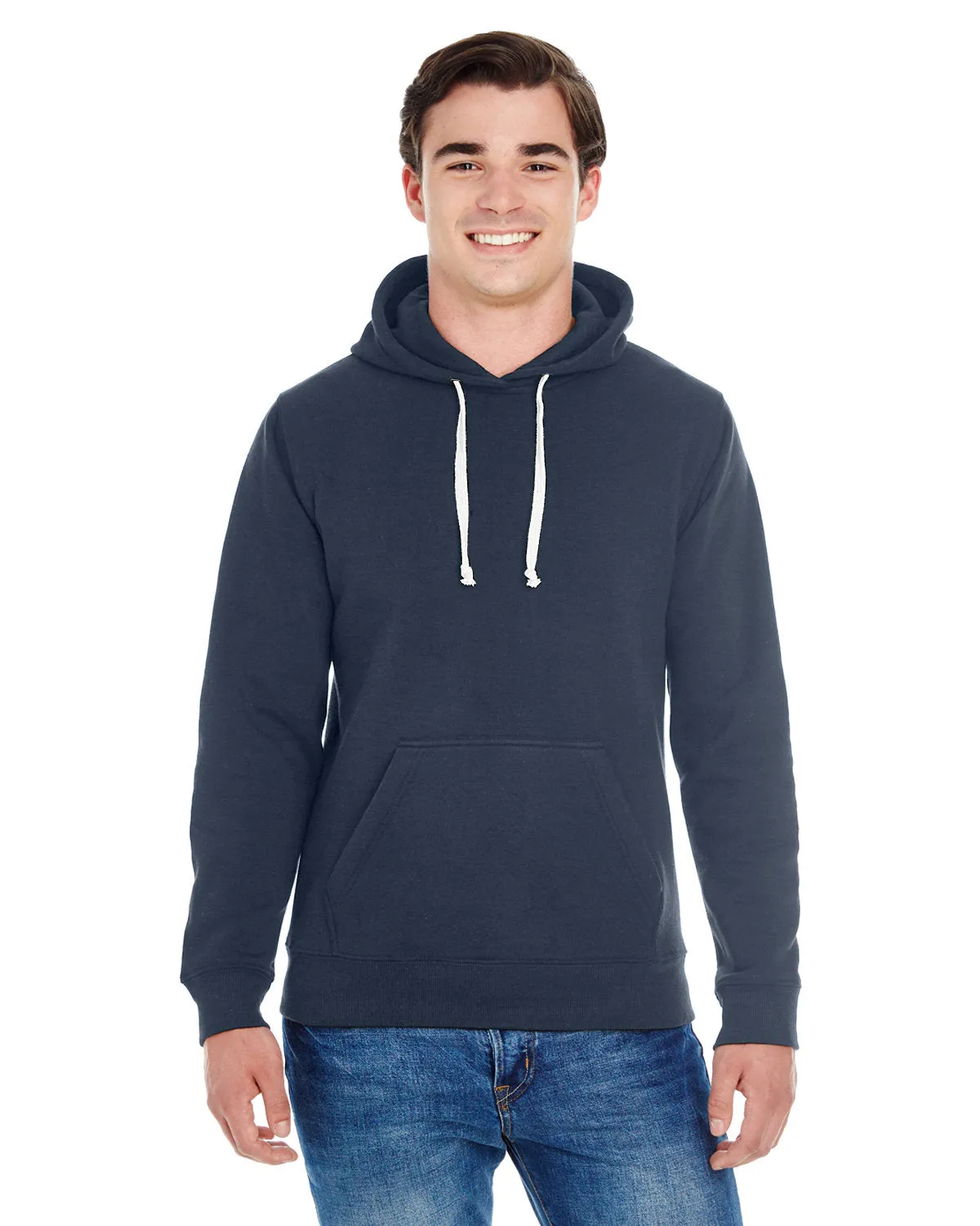 J America JA8871 Erwachsenen Triblend Pullover Fleece Kapuzenpullover