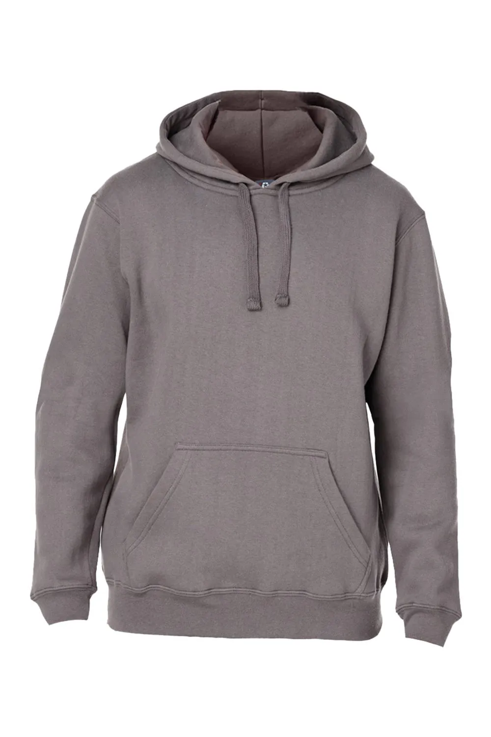 J America Herren Premium Fleece Kapuzenpullover mit Kangaroo-Tasche - Fossilgrau