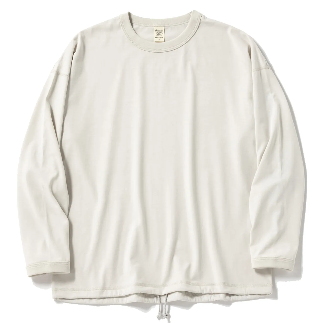 Jackman Grace Himo Langarm T-Shirt Rosin Weiß