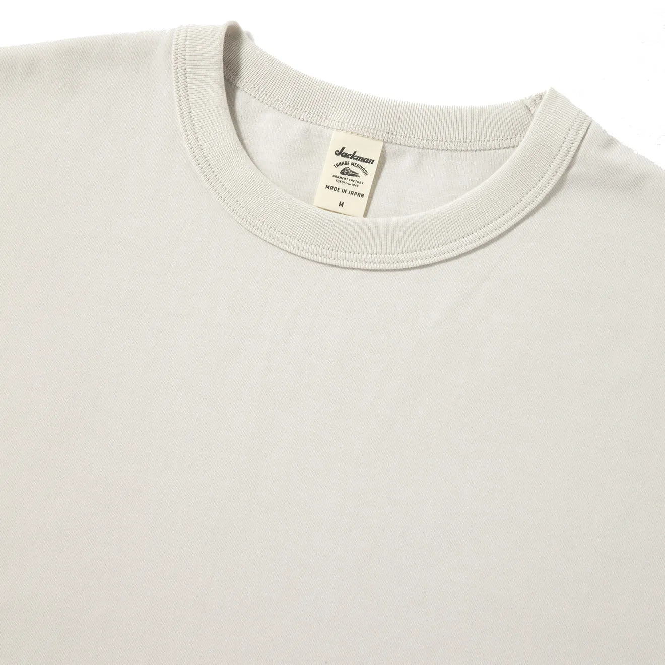 Jackman Grace Himo Langarm T-Shirt Rosin Weiß