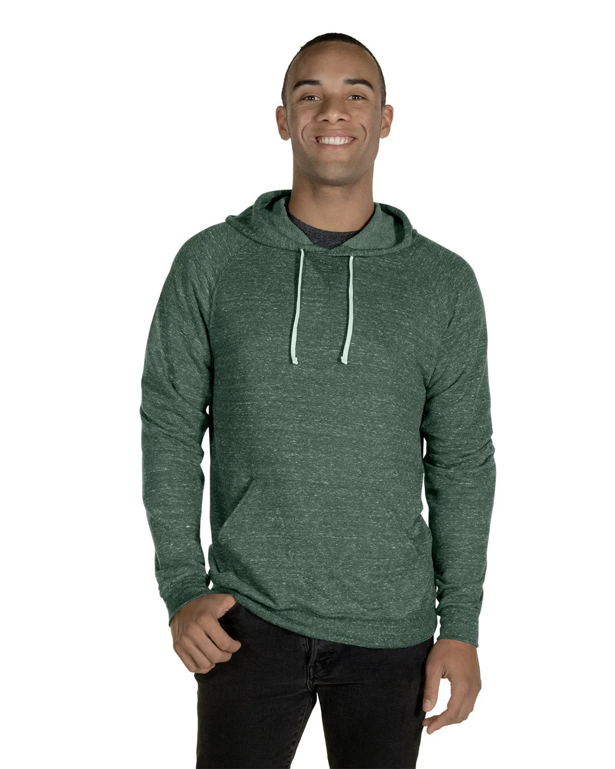 Jerzees 90MR Erwachsene Schnee-Haferfarbene Raglan Kapuzenpullover