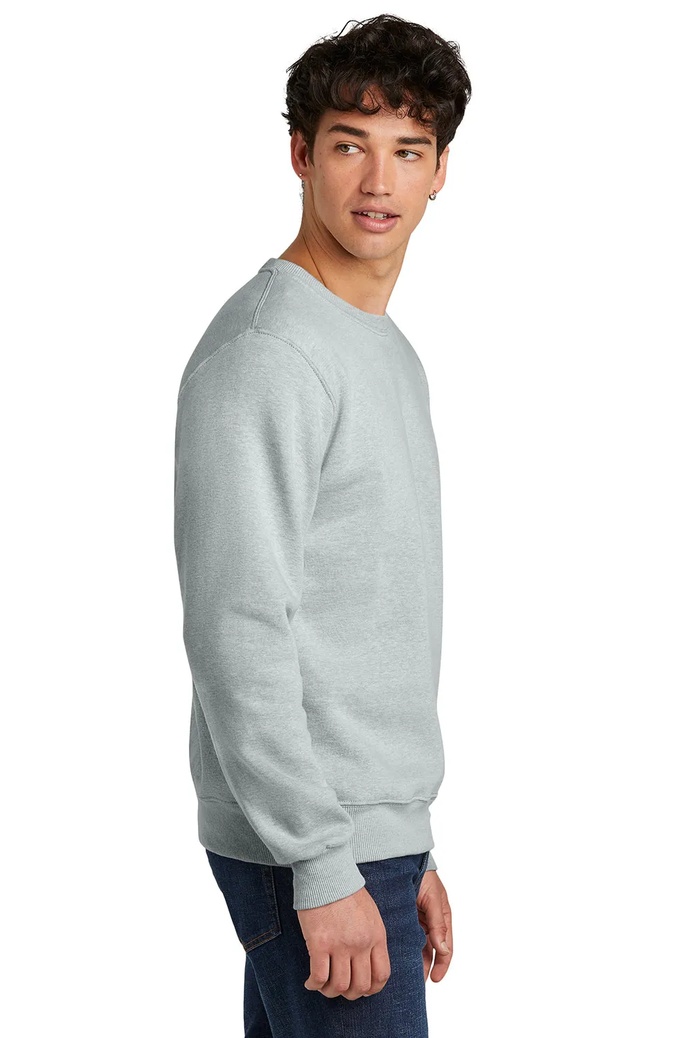 Jerzees Herren Eco Premium Feuchtigkeitstransportierendes Rundhals-Sweatshirt - Heather Frost Grau