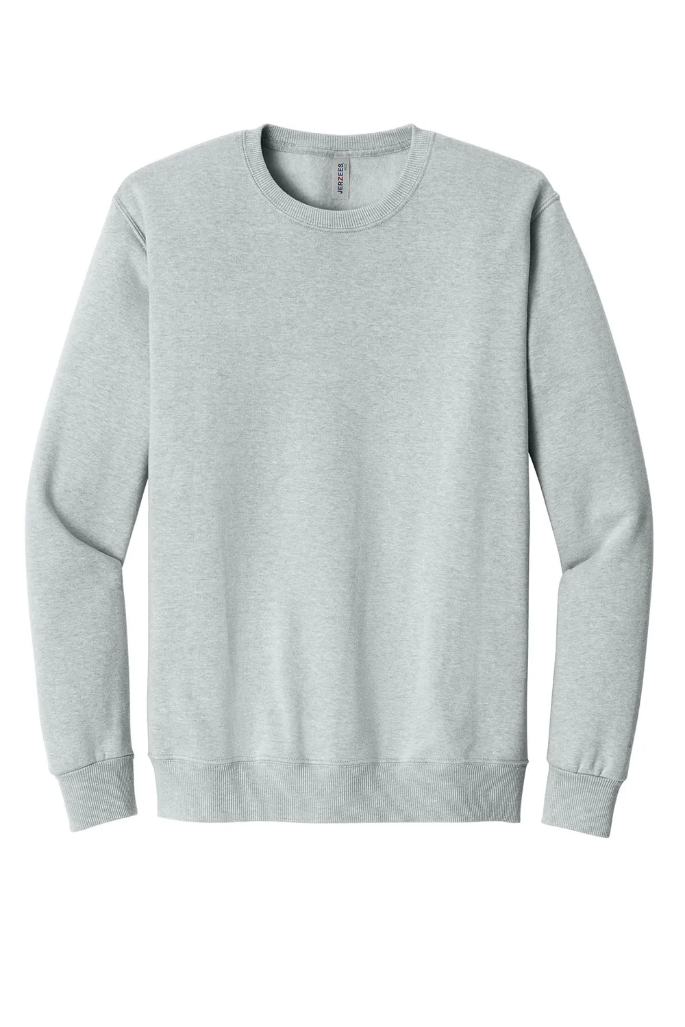 Jerzees Herren Eco Premium Feuchtigkeitstransportierendes Rundhals-Sweatshirt - Heather Frost Grau