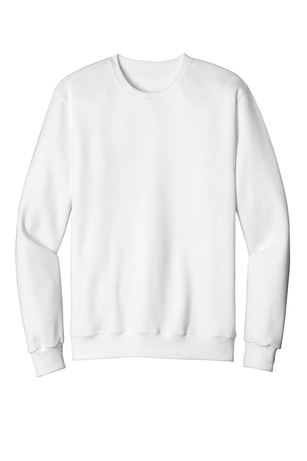 Jerzees Herren Eco Premium Feuchtigkeitstransportierendes Rundhals-Sweatshirt - Weiß