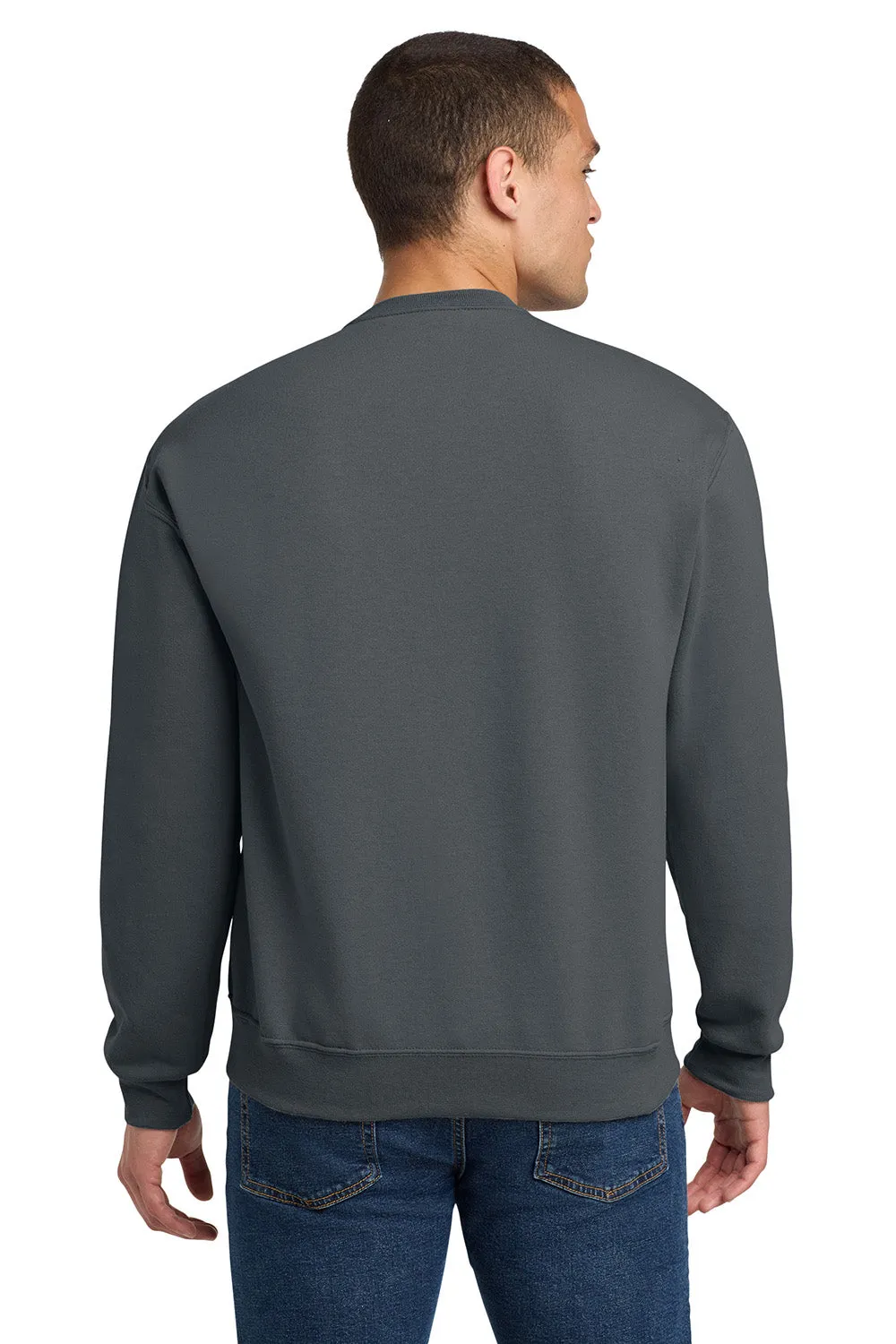 Jerzees Herren NuBlend Fleece Crewneck Sweatshirt - Anthrazitgrau