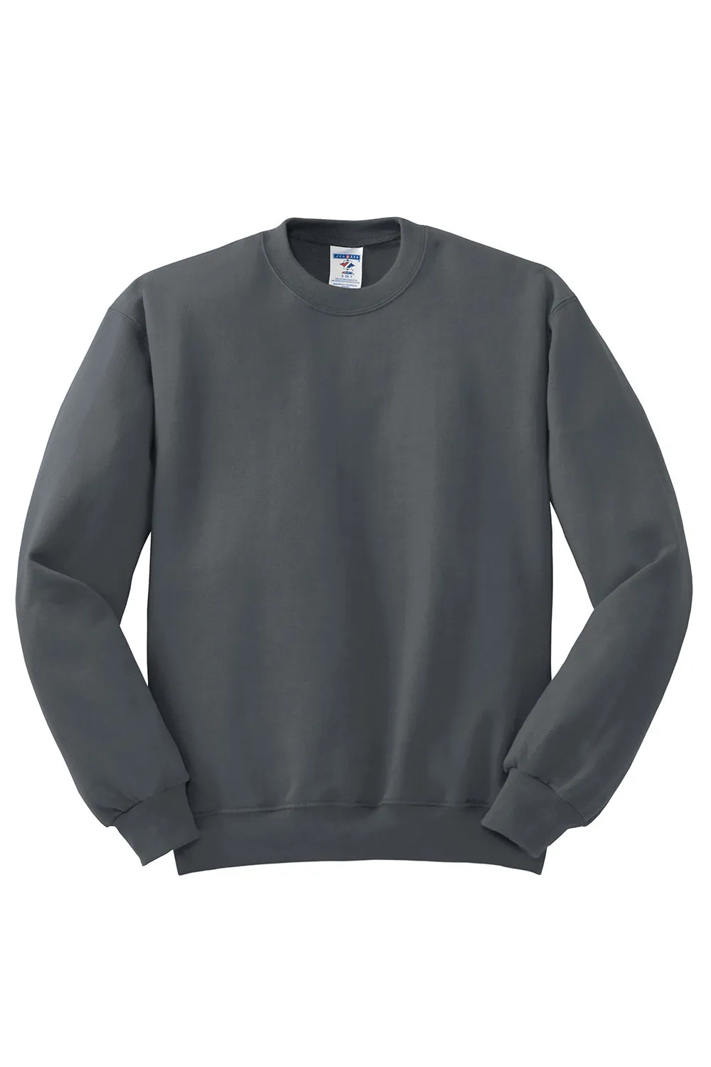 Jerzees Herren NuBlend Fleece Crewneck Sweatshirt - Anthrazitgrau
