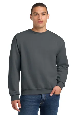 Jerzees Herren NuBlend Fleece Crewneck Sweatshirt - Anthrazitgrau