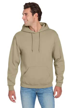 Jerzees Herren NuBlend pillingresistente Fleece-Pullover mit Kapuze und Kangaroo-Tasche - Khaki Braun