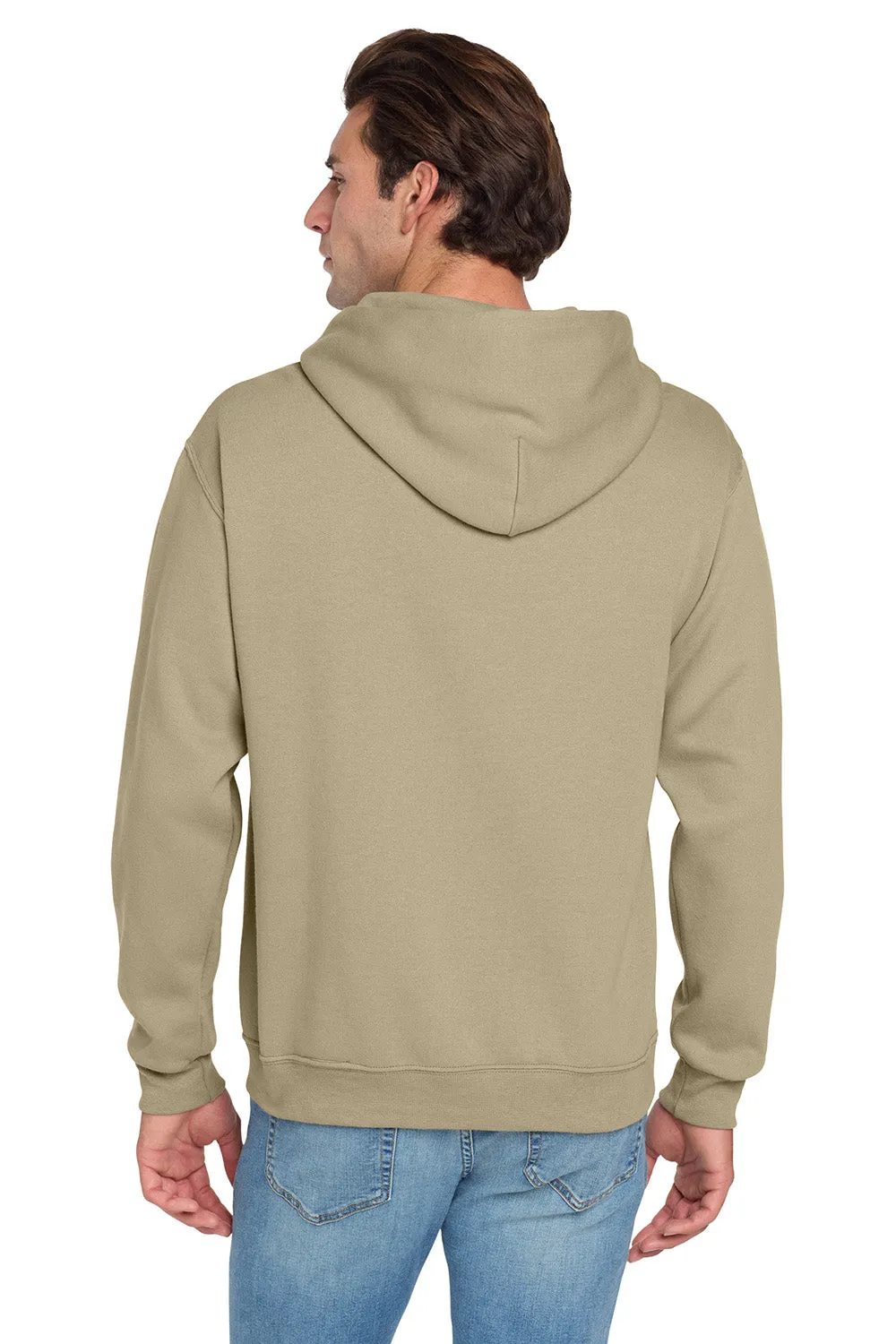 Jerzees Herren NuBlend pillingresistente Fleece-Pullover mit Kapuze und Kangaroo-Tasche - Khaki Braun