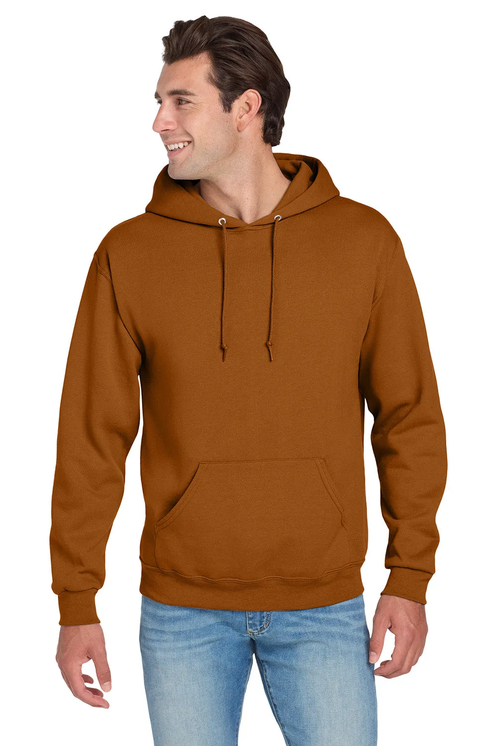 Jerzees Herren NuBlend pillingresistente Fleece Kapuzenpullover Hoodie mit Kangaroo-Tasche - Texas Orange