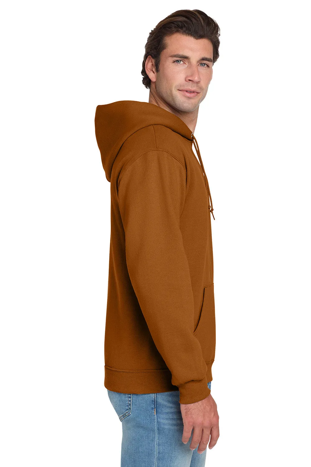 Jerzees Herren NuBlend pillingresistente Fleece Kapuzenpullover Hoodie mit Kangaroo-Tasche - Texas Orange