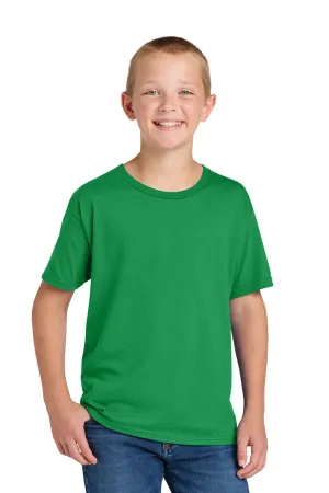 Jerzees Youth Classics Kurzarm Rundhals T-Shirt - Kelly Grün