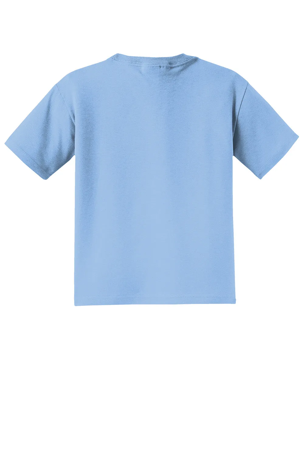Jerzees Youth Dri-Power Feuchtigkeitstransportierendes Kurzarm-T-Shirt mit Rundhalsausschnitt - Hellblau