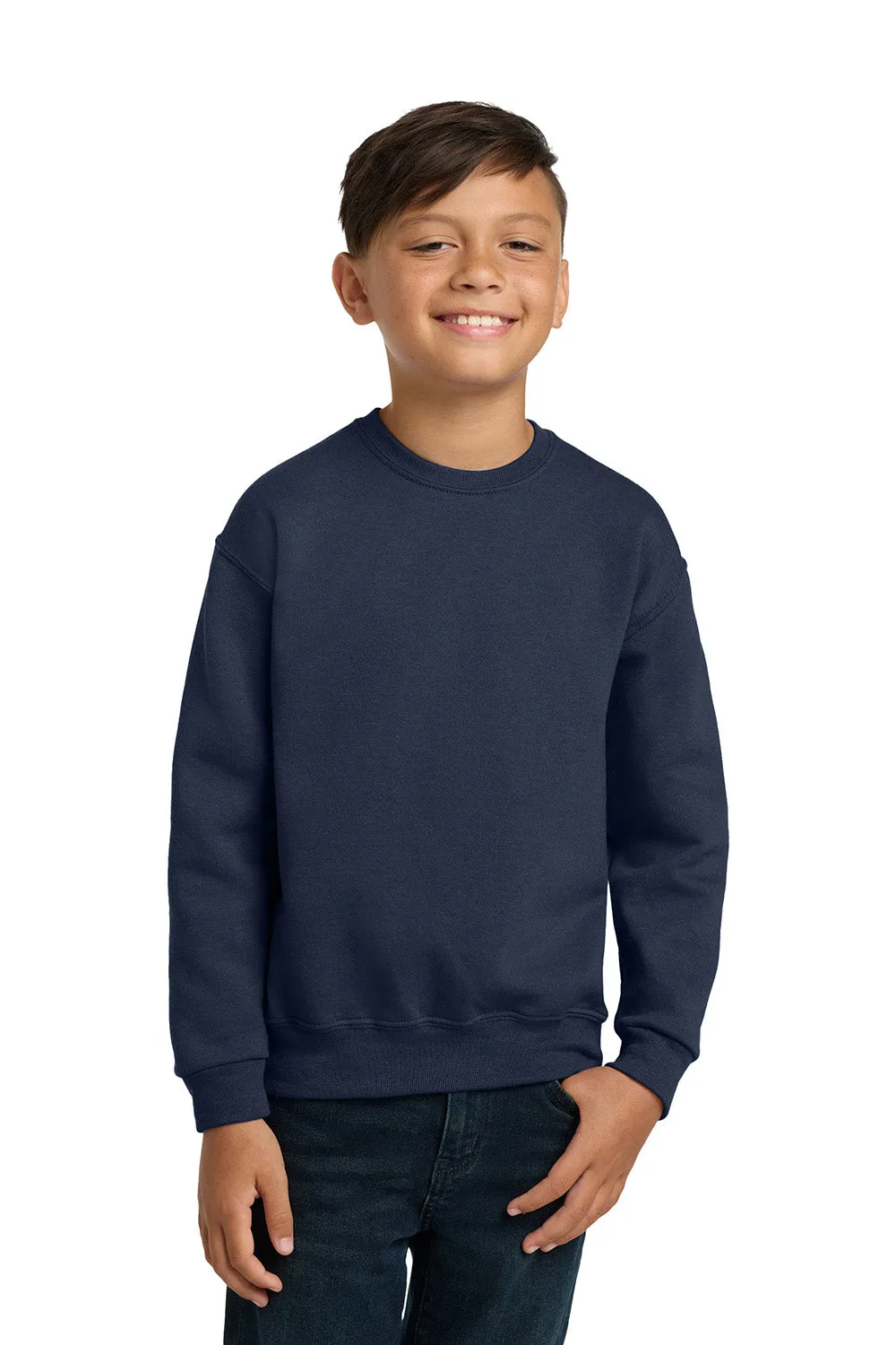 Jerzees Youth NuBlend Fleece Crewneck Sweatshirt - Marineblau