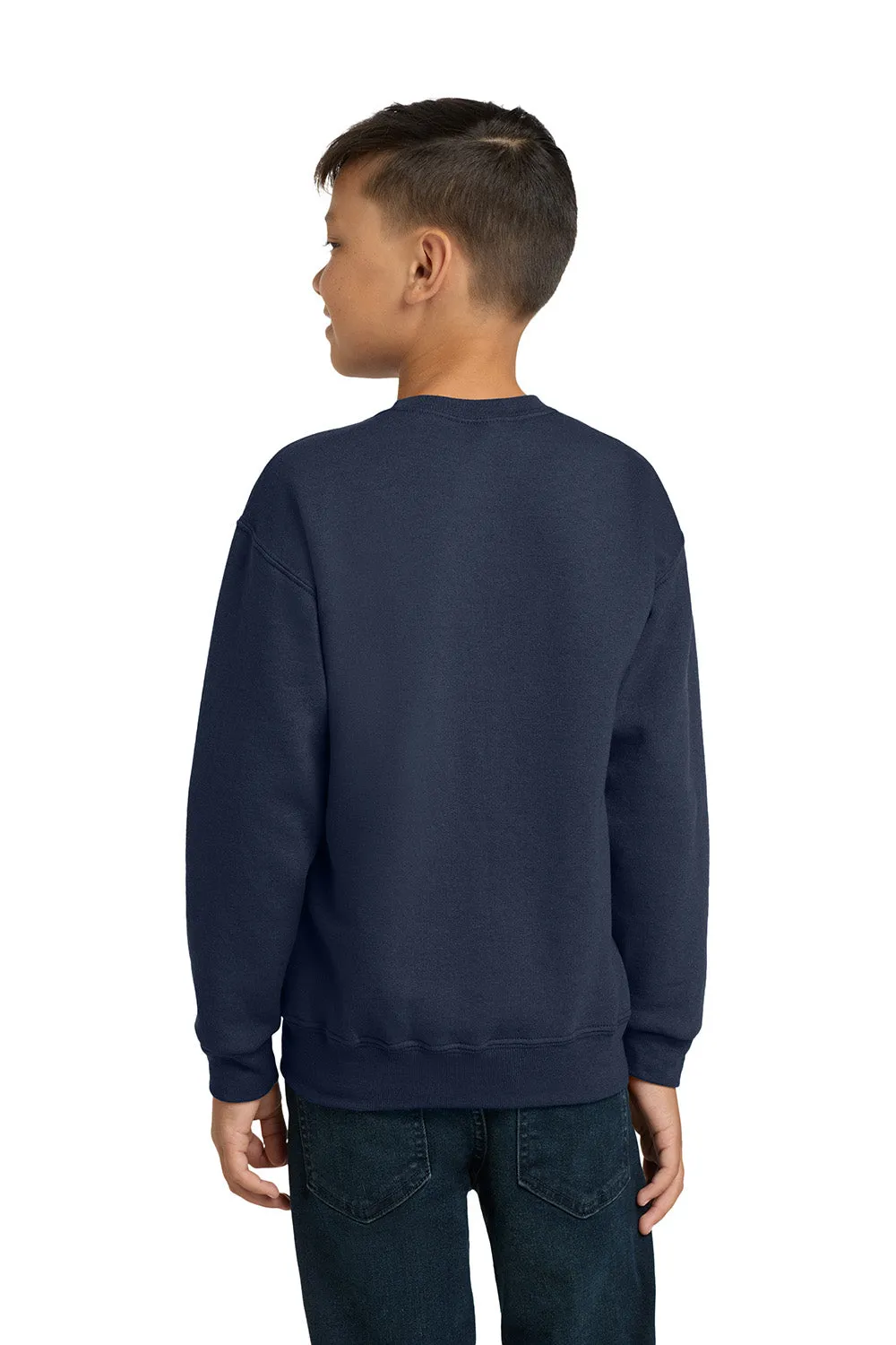 Jerzees Youth NuBlend Fleece Crewneck Sweatshirt - Marineblau