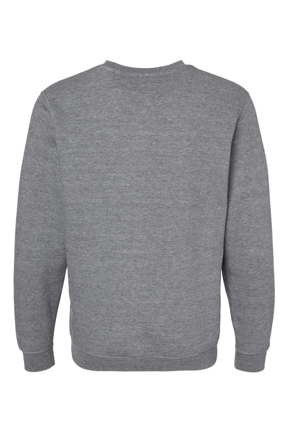 LAT Herren Premium-Fleece-Crewneck-Pullover - Heather Granitgrau