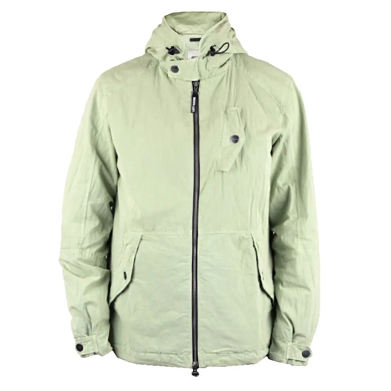 Linke Hand Elvo Anorak Hellgrün