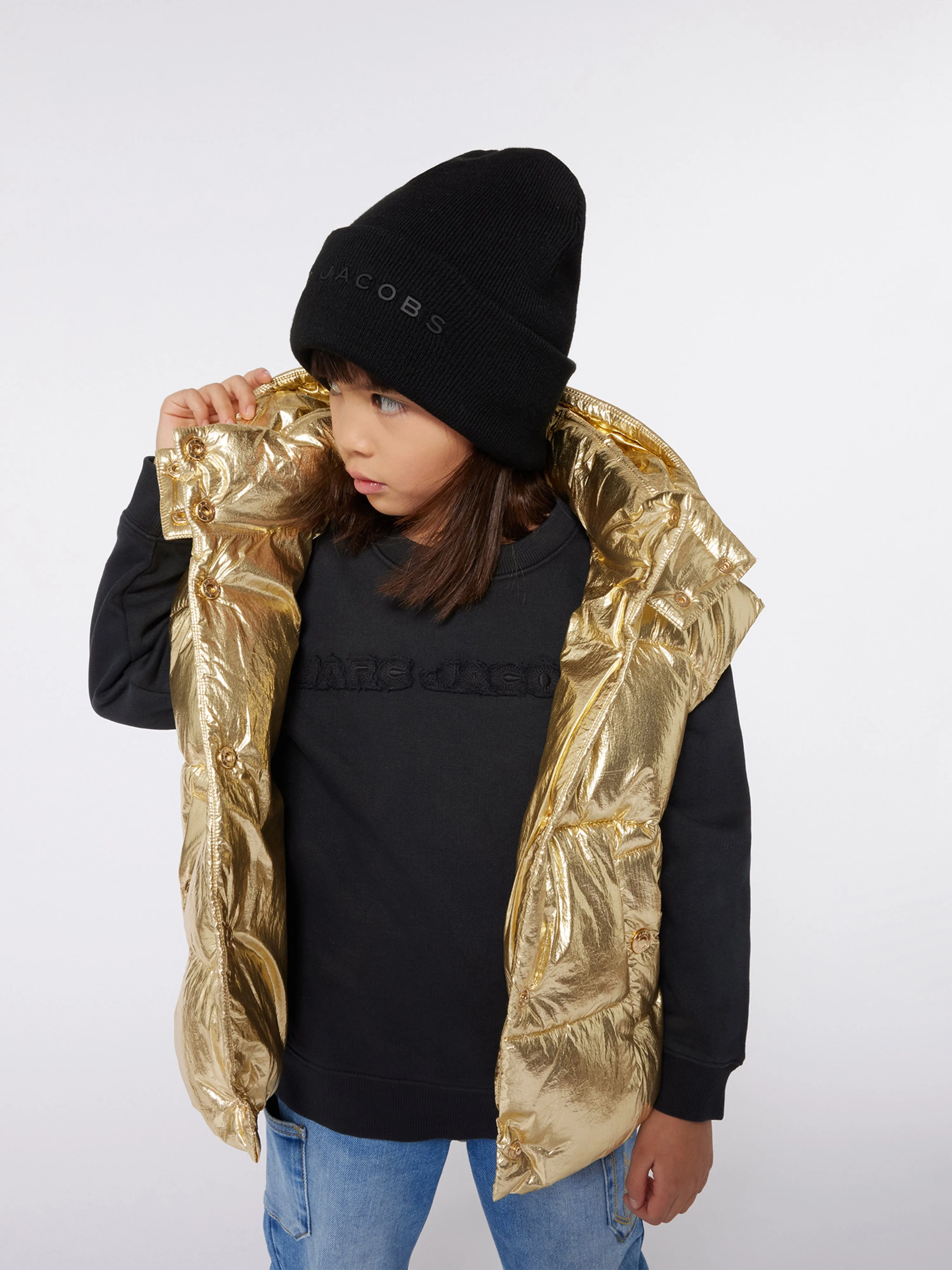 MARC JACOBS Mädchen Steppweste in Gold